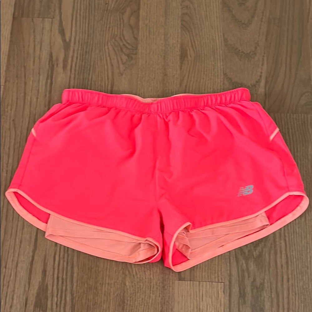New Balance Neon Pink Women's Shorts